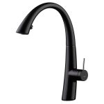 شیر ظرفشویی KWC مدل زو شاوری مشکی