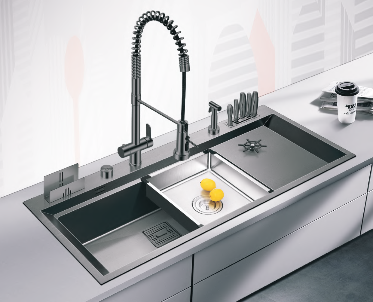 سینک ظرفشویی پریمیوم مونتینامدل 48118R/N