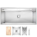 سینک ظرفشویی پله دار متا مدل M104S