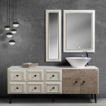 کابین روشویی رزتی مدل RO455-C