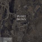 اسلب 120×240 نوین پلاس طرح Planet Brown