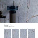 سرامیک 60×120 نوین پلاس طرح SOLVENA BLUE